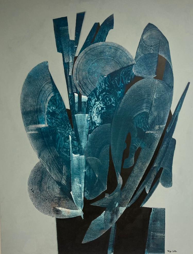 El camino hacia lo desconocido (110 cm x 85 cm) - Felipe Castro