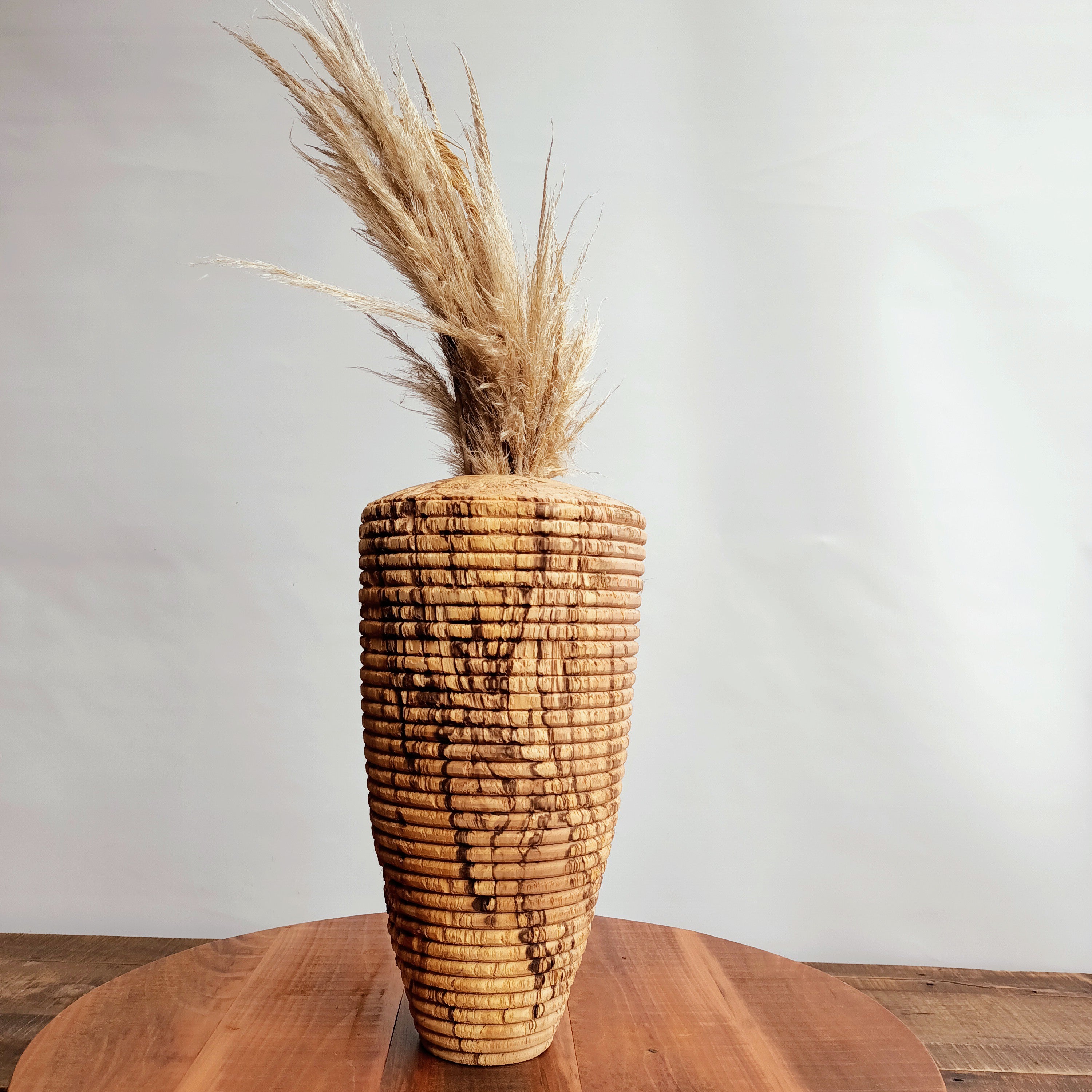 Florero Madera de Coihue
