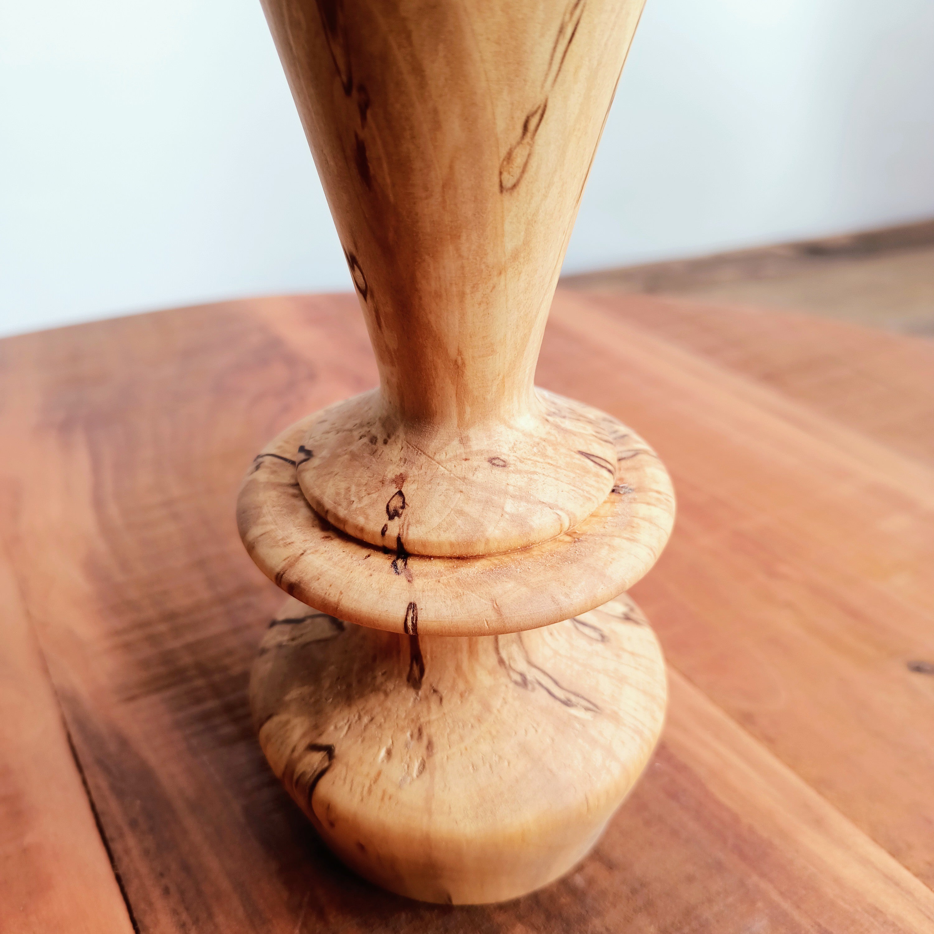 Florero Madera de Roble