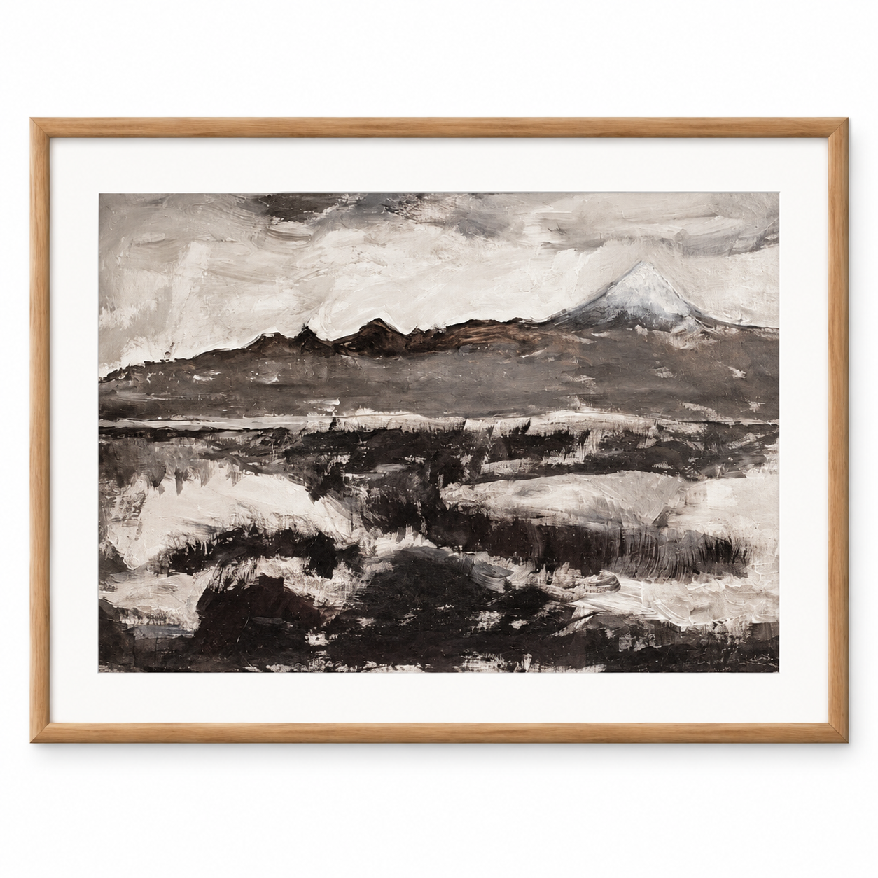 Volcán en silencio