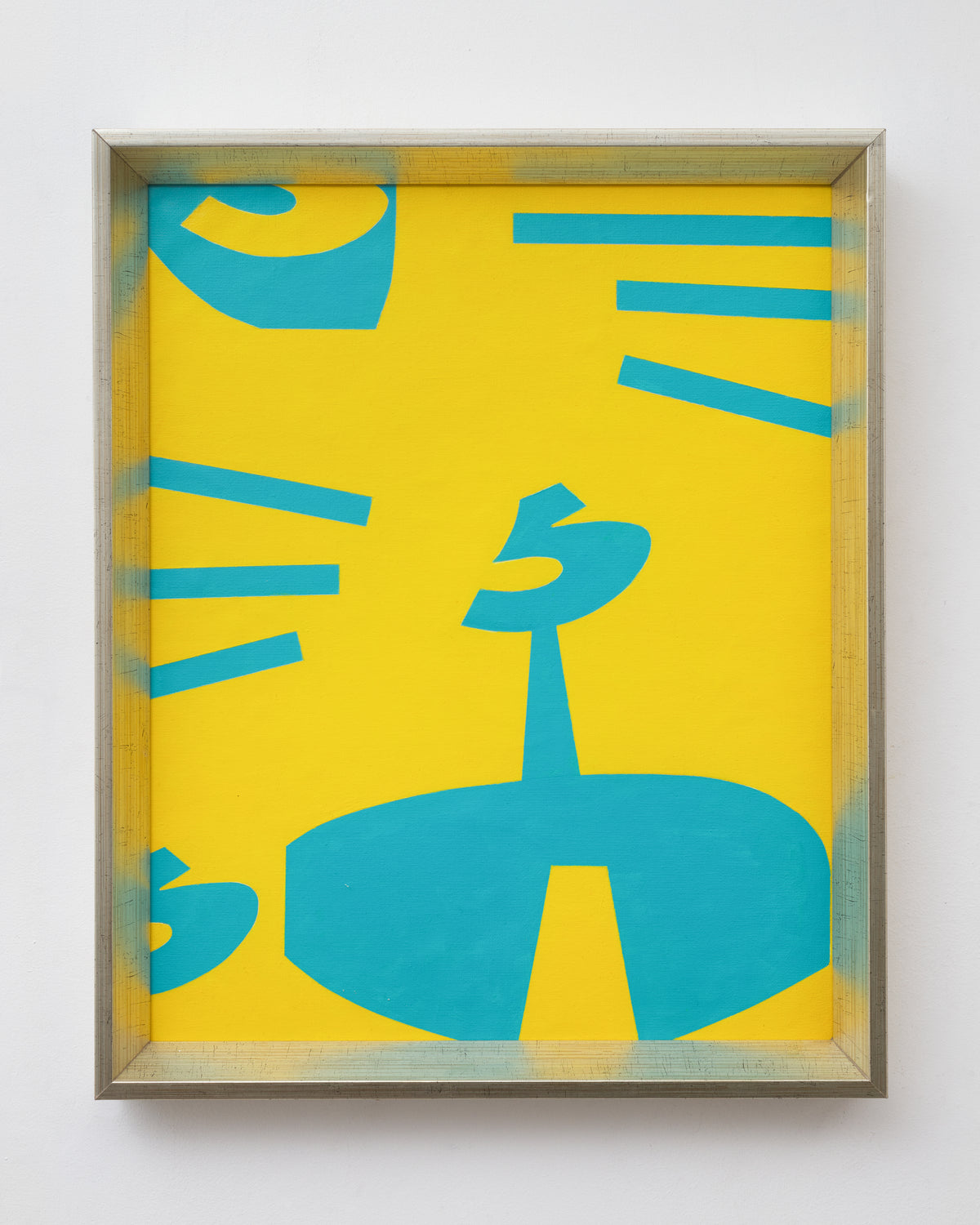 The singularity of number 5 (50 cm x 40 cm) Nadra Jacob