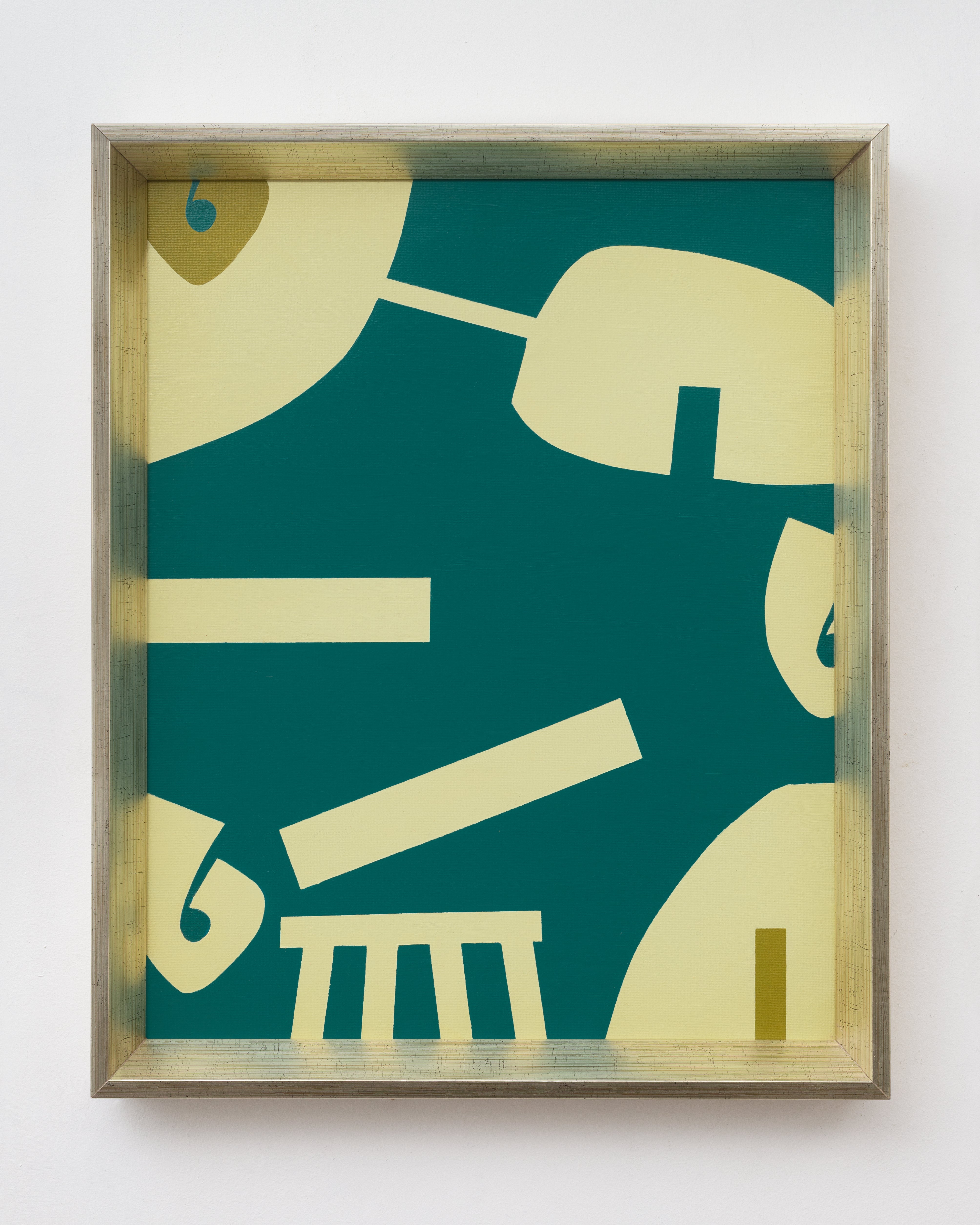 The singularity of number 6 (50 cm x 40 cm) Nadra Jacob