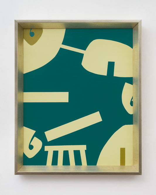 The singularity of number 6 (50 cm x 40 cm) Nadra Jacob