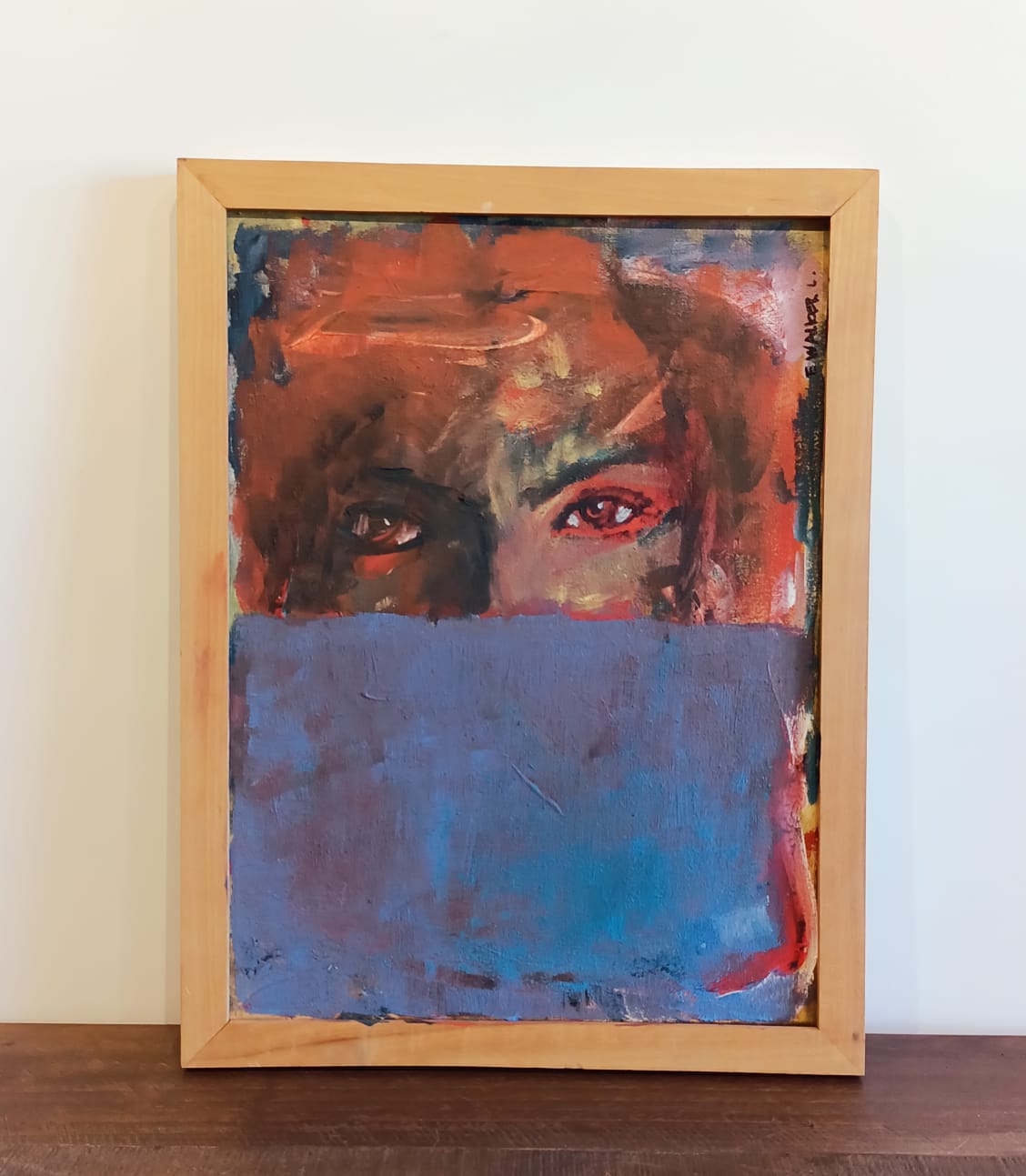 MIrada Mujer I (54 cm x 44 cm) - Eduardo Walker