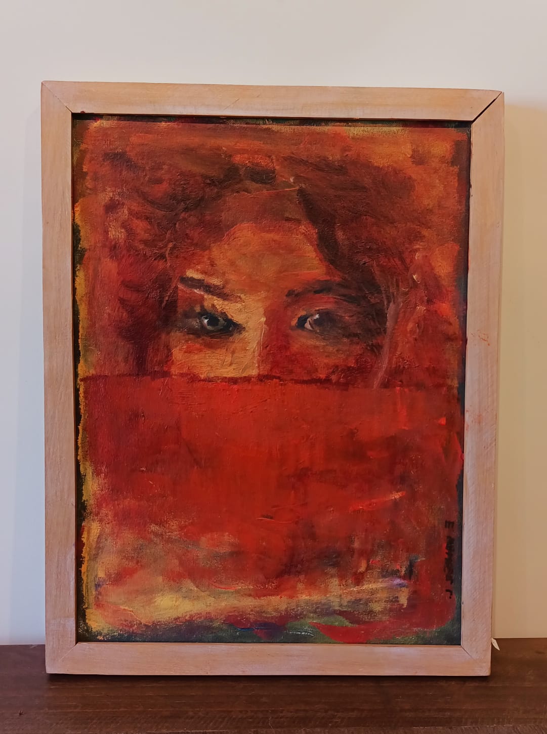 MIrada de Mujer II (54 cm x 44 cm) - Eduardo Walker