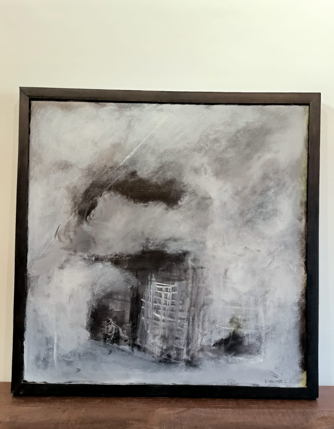Humedal Profundo (64 cm x 64 cm) - Eduardo Walker