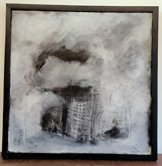 Humedal Profundo (64 cm x 64 cm) - Eduardo Walker