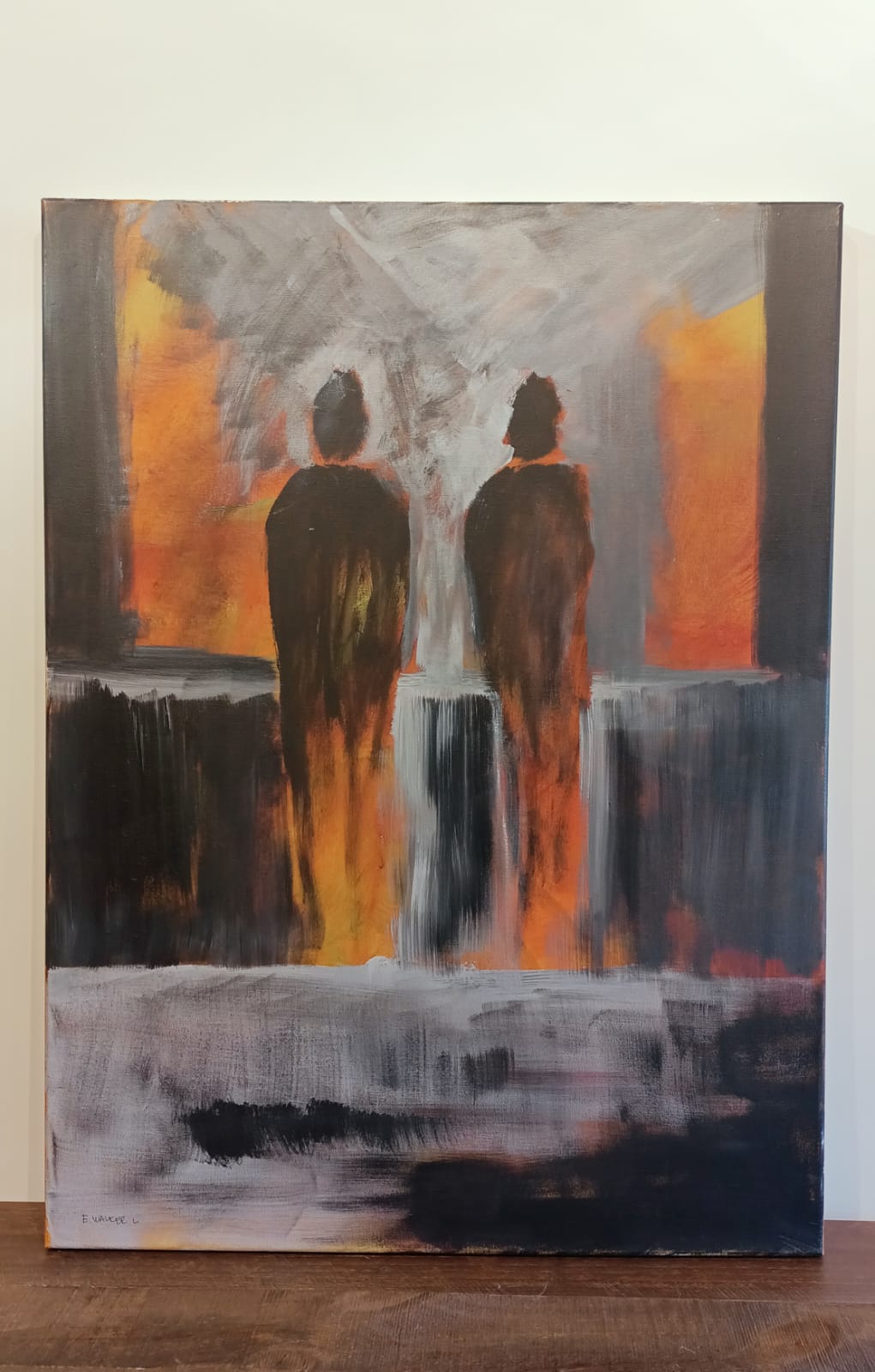 Siluetas (80 cm x 60 cm) - Eduardo Walker