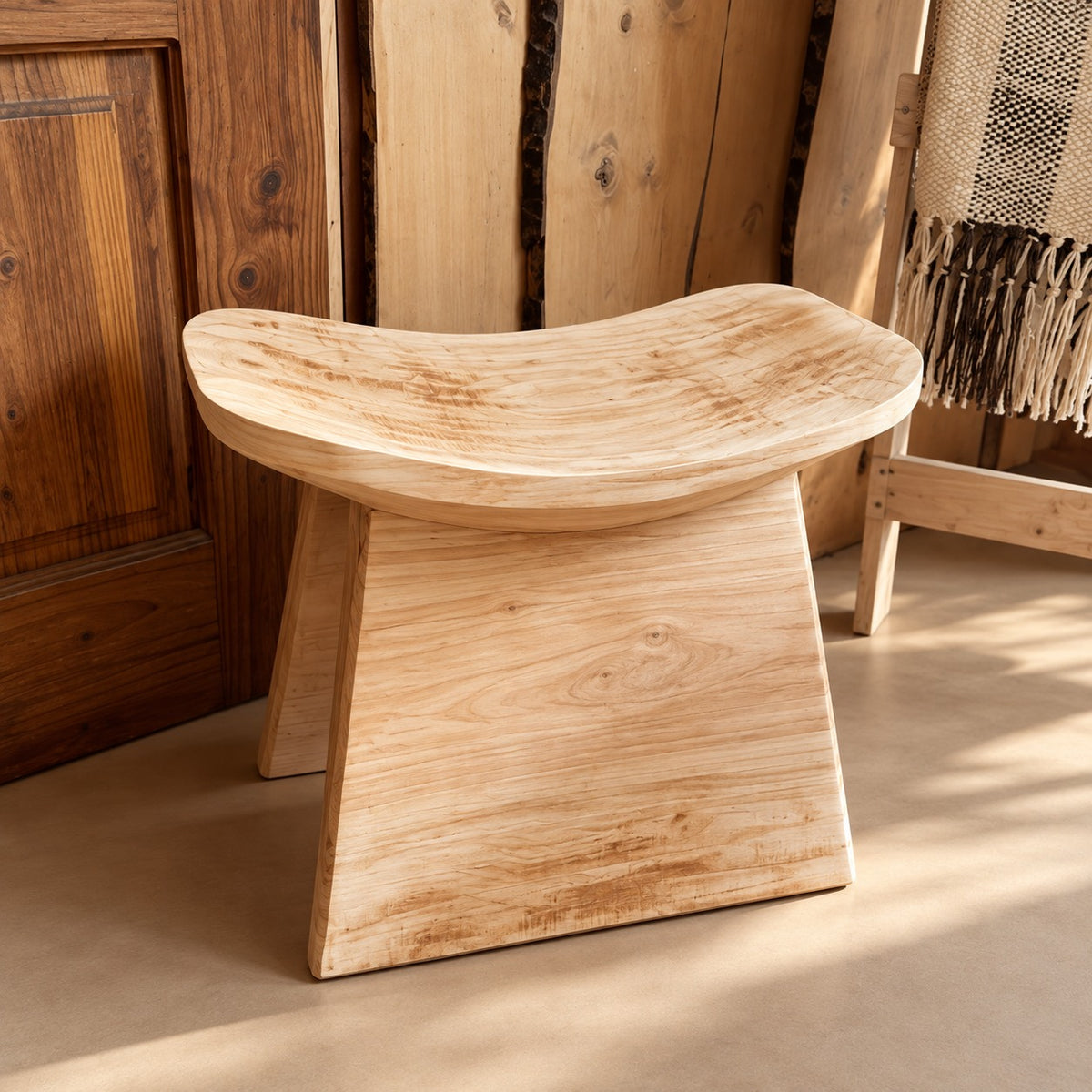 Wanco de Secoya · Madera Natural